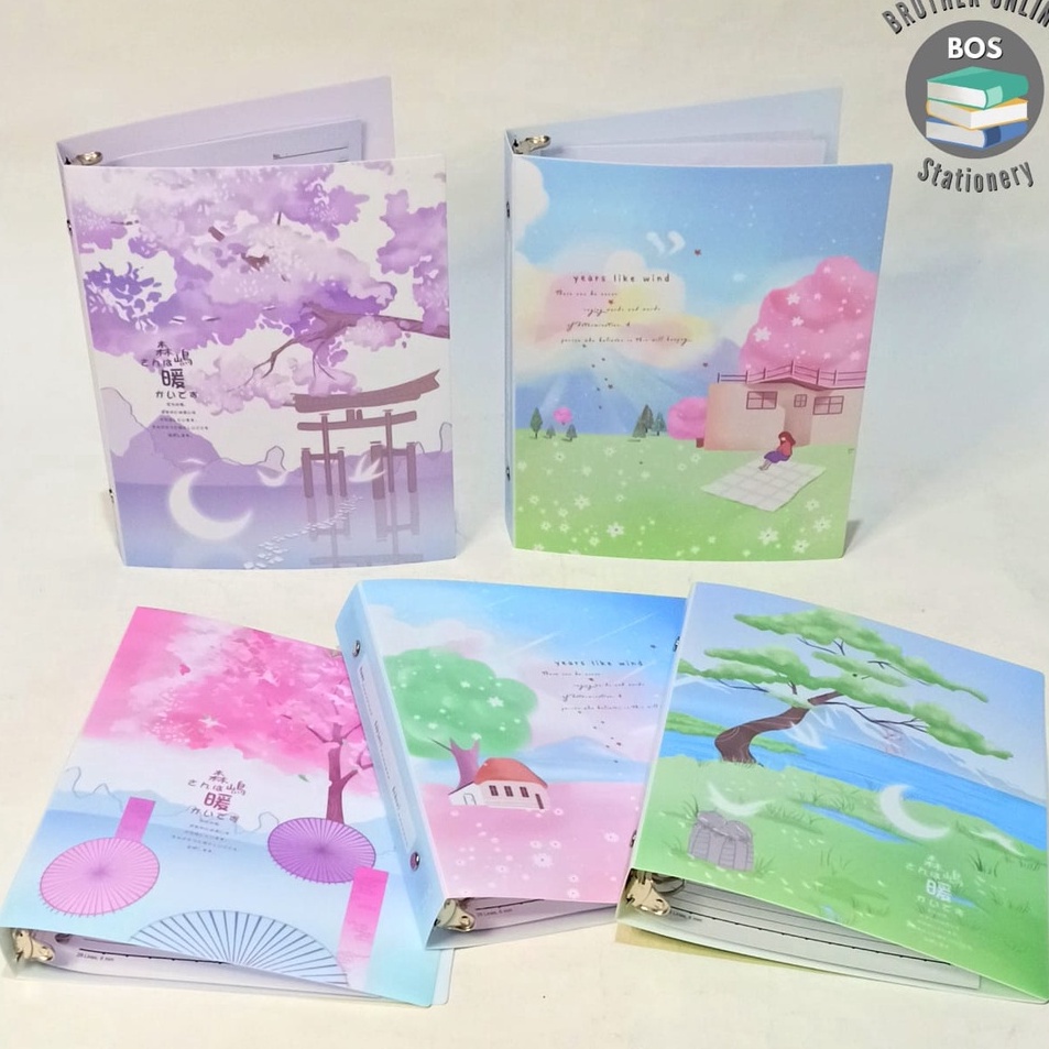 

New Promote FBI Binder Note A5Buku Ring BesiBuku SpiralSpiral Book