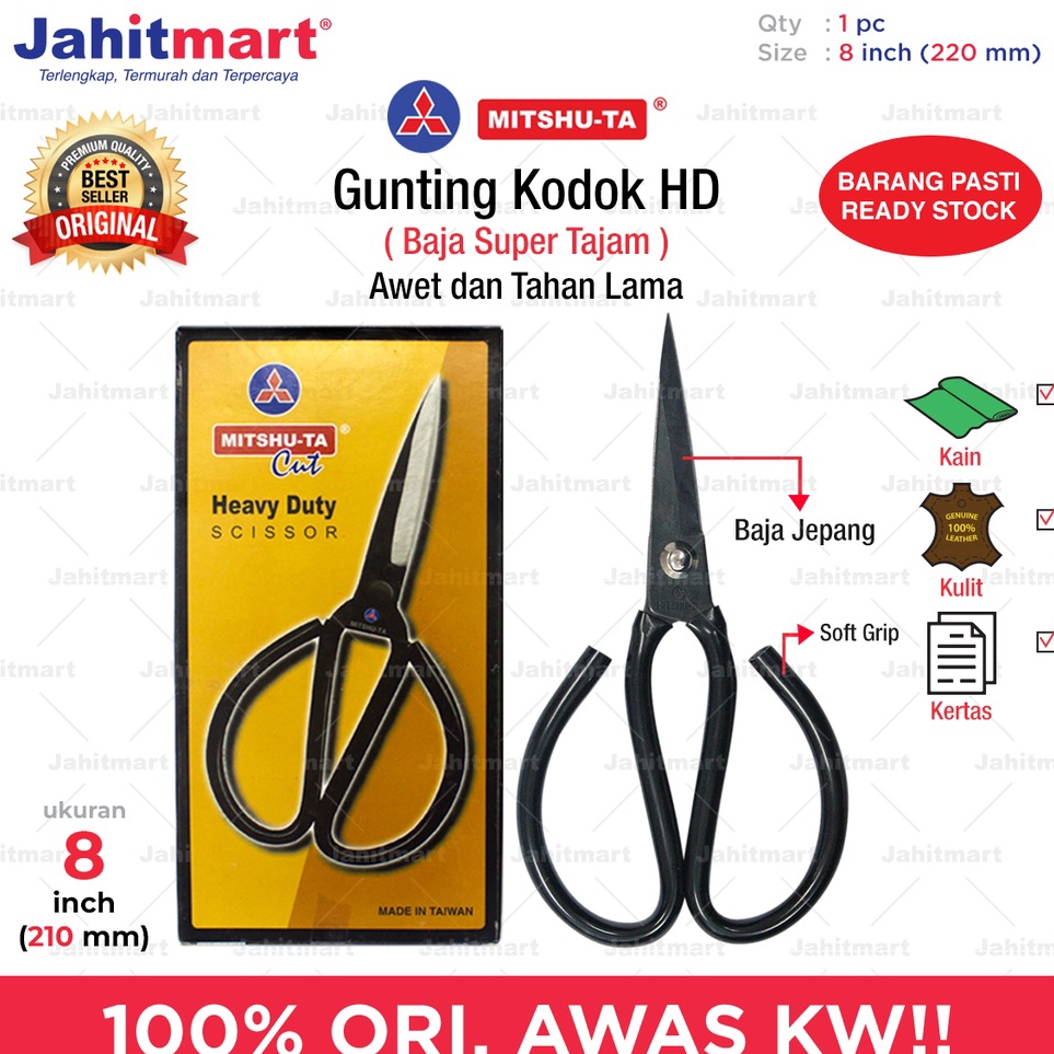 

Super Sale GUNTING KODOK MITSUTA CUT HD 21MM