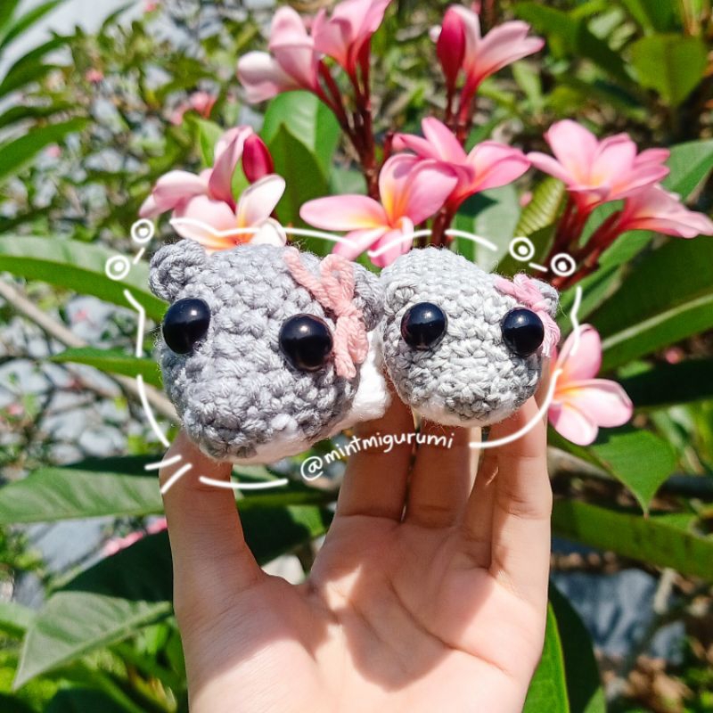 Sad Hamster Meme - Amigurumi / Boneka Rajut