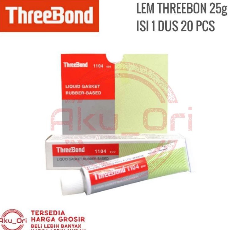 

Gratis Ongkir 1 DUS LEM THREEBOND 25 GR paking liquid gasket threebond tribon 114 25gr isi 2 pcs