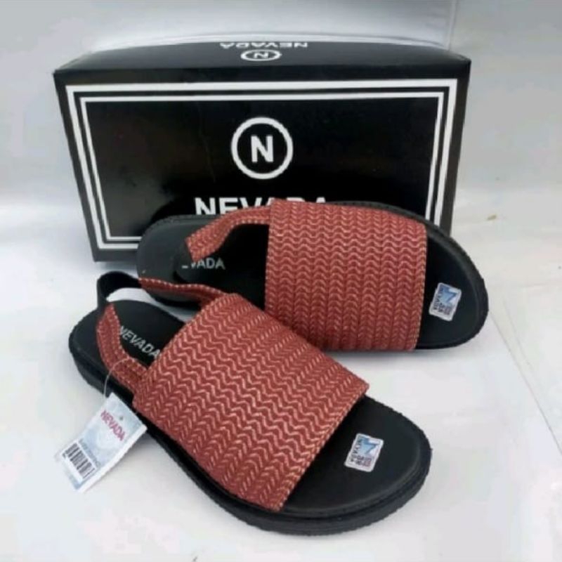 Sandal slop rajut nevada// slop rajut // sandal rajut import//