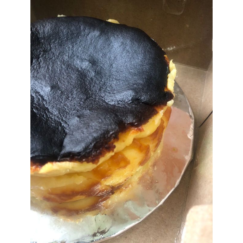 

[Whispers] BURNT CHEESE CAKE