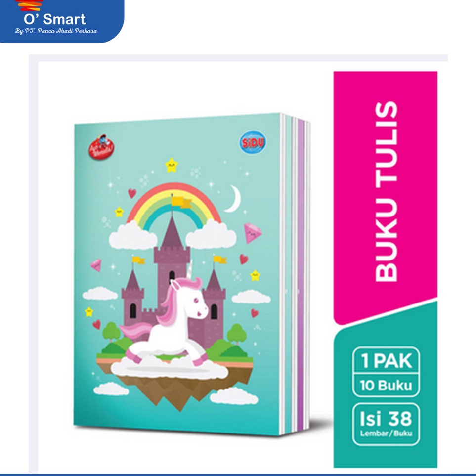 

SINAR DUNIA Buku Tulis Isi 38 Lembar Motif Random Harga 1 pack ART I9R7