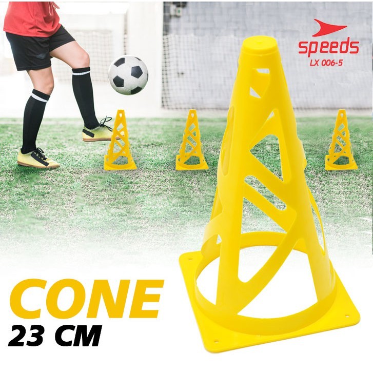 Speeds Cone Kerucut Berlubang untul latihan Bola 006-5