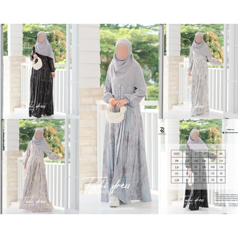 SALE || TASHI SERIES By Azzahra Premium Syari