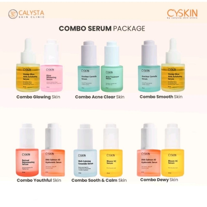 Combo Serum Cyskin by Calysta Skincare