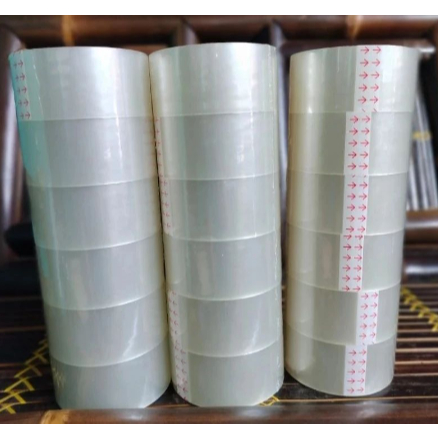 

LAKBAN 1 SLOP ( 6 PCS ) 100 YARD X 48mm KUALITAS TERBAIK MURAH