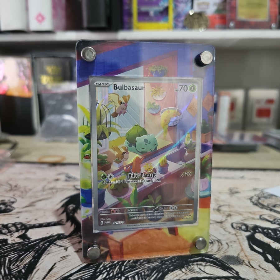 stand bulbasaur promo harta berkilau ar pokemon tcg indonesia