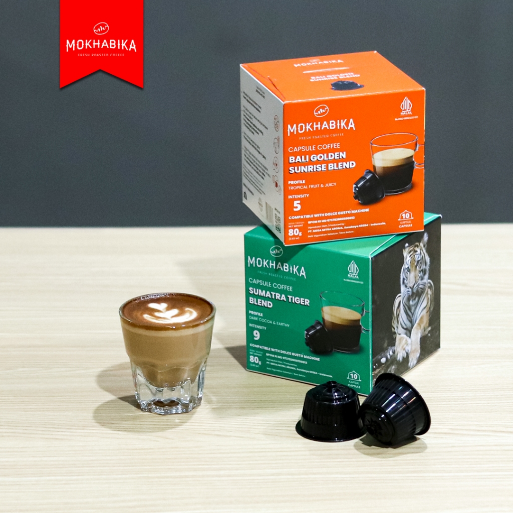 

Mokhabika Limited Dolce Gusto Compatible Coffee Capsule Kopi Kapsul
