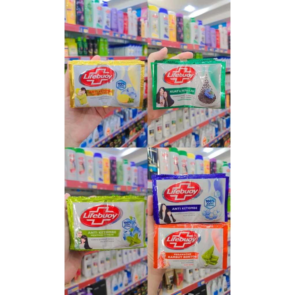 Lifebuoy Shampoo Sachet (1 Renteng)