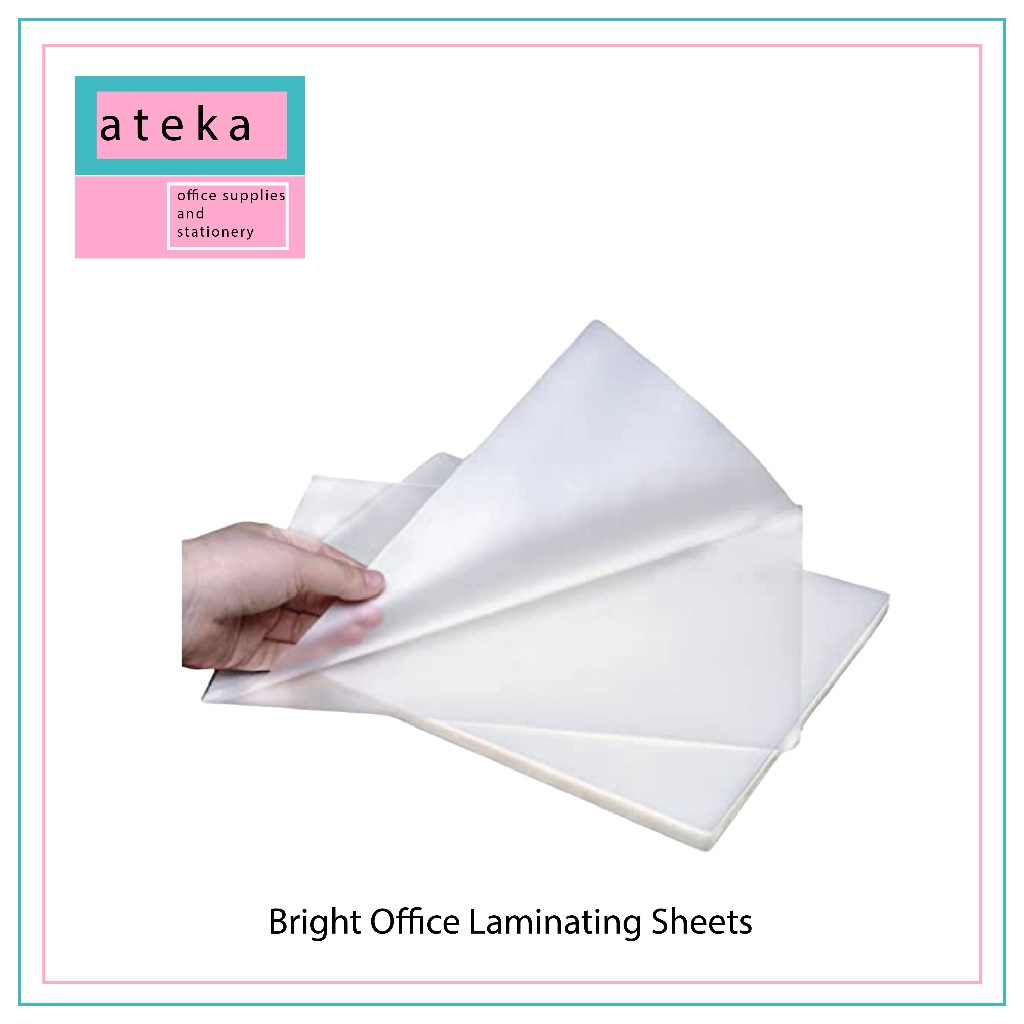 

Plastik Laminating | Bright Office Laminating Sheets