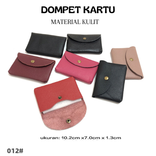 Dompet Kartu Import Kulit -Card Holder Import-Dompet Kartu Pria Wanita-Dompet Kartu Terbaru #012