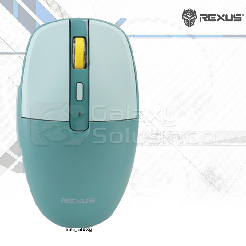 Jual Rexus NAVA Q10 Wireless Bluetooth Gaming Mouse Black
