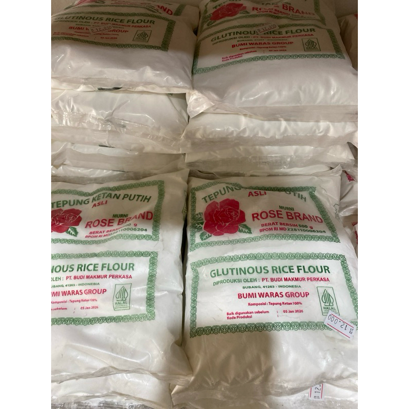 

Tepung Rosebrand beras ketan 500gr
