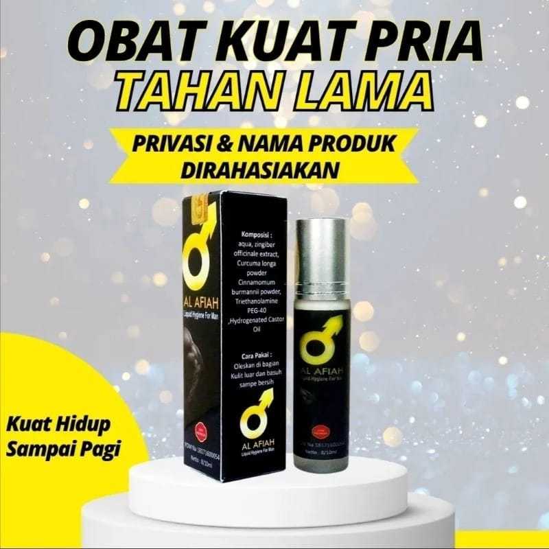 Obat Kuat Pria Dewasa Tahan Lama Pembesarpenis HJ ALFIAH Hajar Jahanam Alfiah BPOM Permanen alami