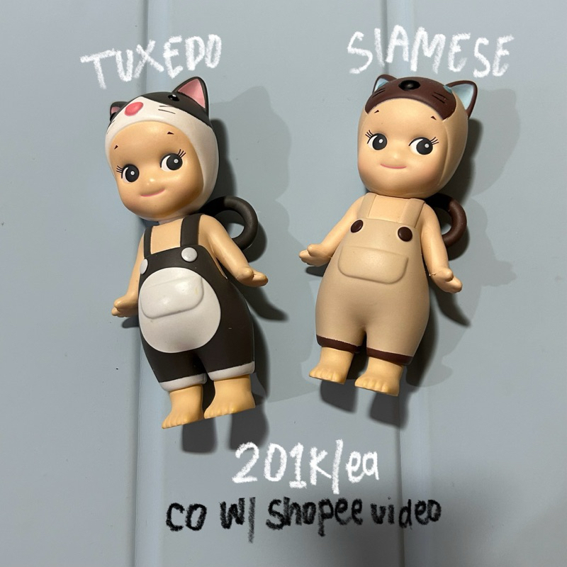 (BACA DESC) Sonny Angel Cat Life Tuxedo Siamese