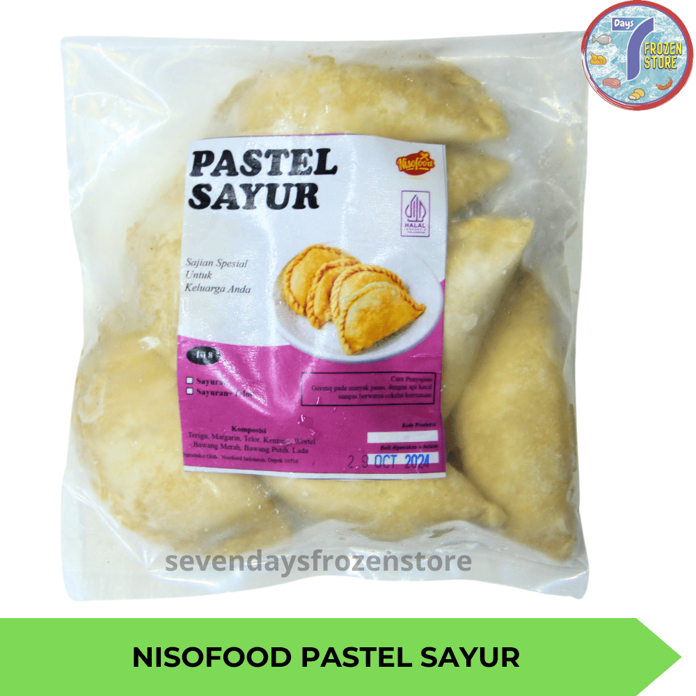 

Nisofood Pastel Sayuran Beku Frozen