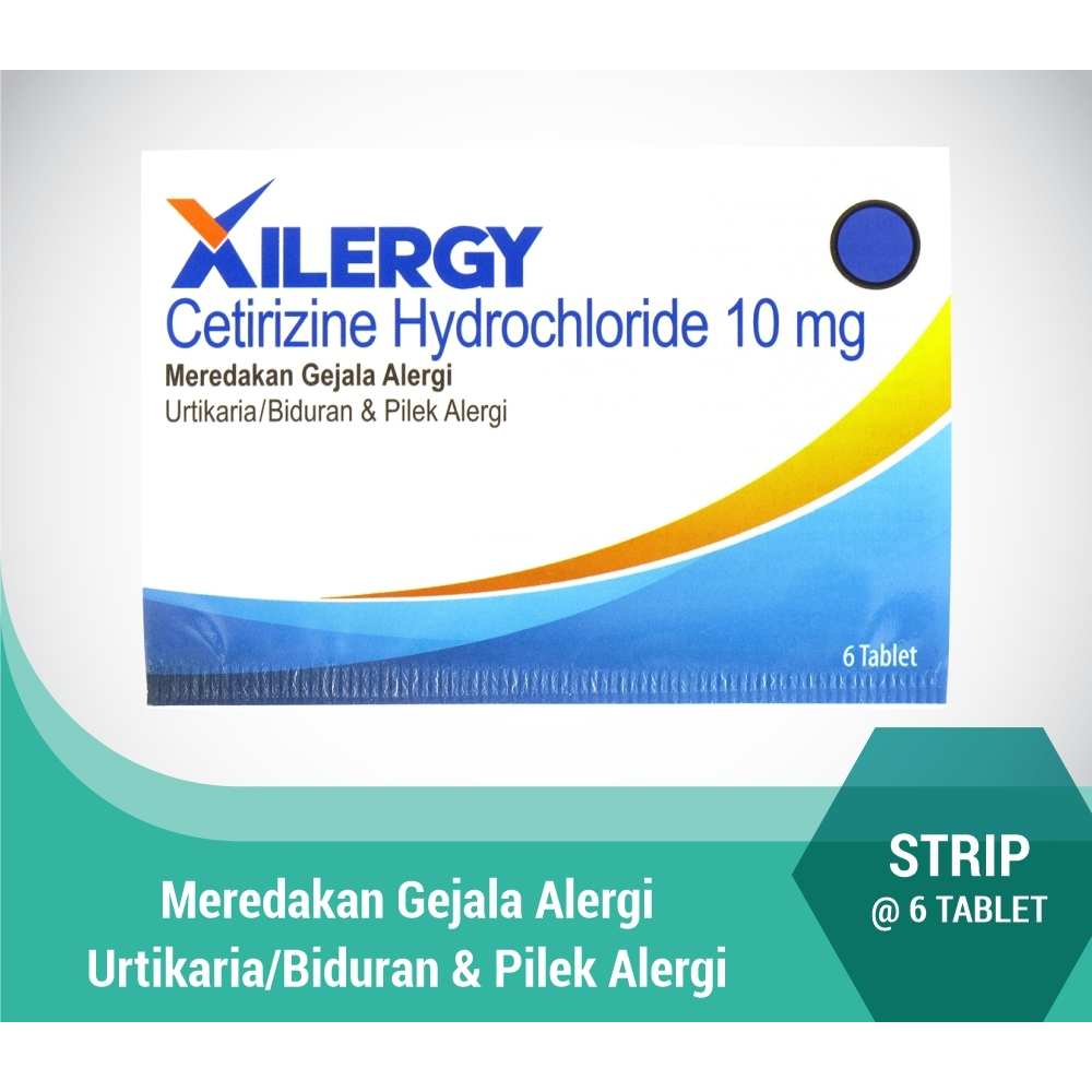 Xilergy Tablet Botol 60 ml Obat Alergi Gatel Merah Ruam Alergi Makanan Debu Obat Anak Pilek Kaligata