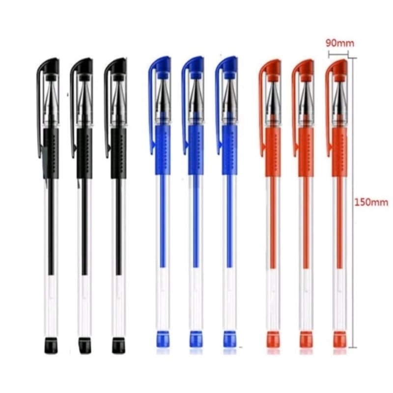 

Pena Gel 0.55mm Standard Pulpen tinta cair Alat Tulis Sekolah Kantor Pen Warna Warni Pena Ujung Lancip ATK Murah Import
