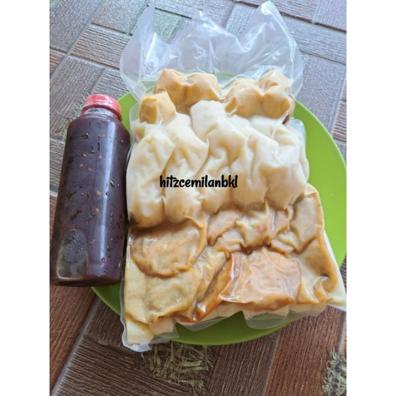 

PEMPEK IKAN TENGGIRI CAMPUR ISI 50PCS free 1botol Cuko 250ml