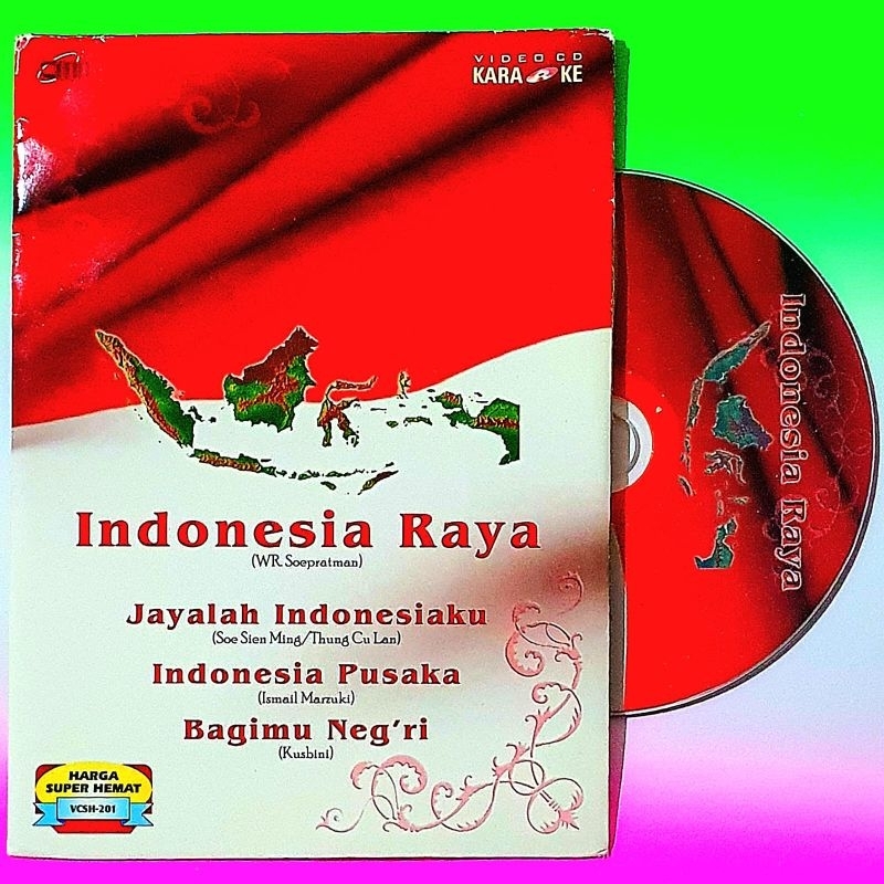 KASET VCD LAGU ANAK SEKOLAH NASIONAL INDONESIA RAYA-LAGU NASIONAL INDONESIA-LAGU KEMERDEKAAN INDONES