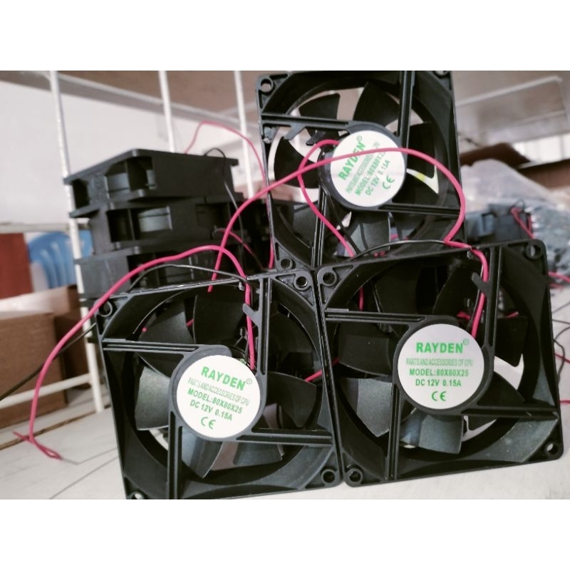 KIPAS DC 12V 8CM / FAN DC 12CM 8CM
