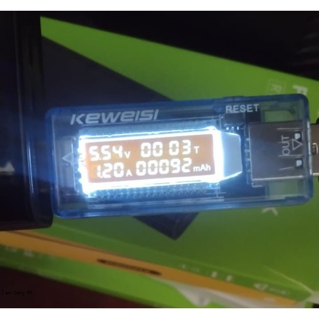 Voltmeter Digital Wattmeter Amperemeter MAHmeter  LCD