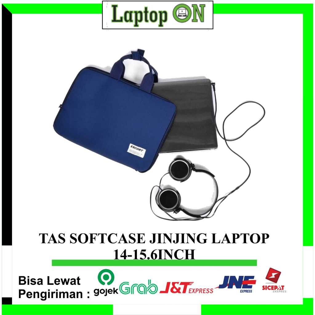 Tas Laptop Softcase Jinjing Laptop 14inch -15.6inch
