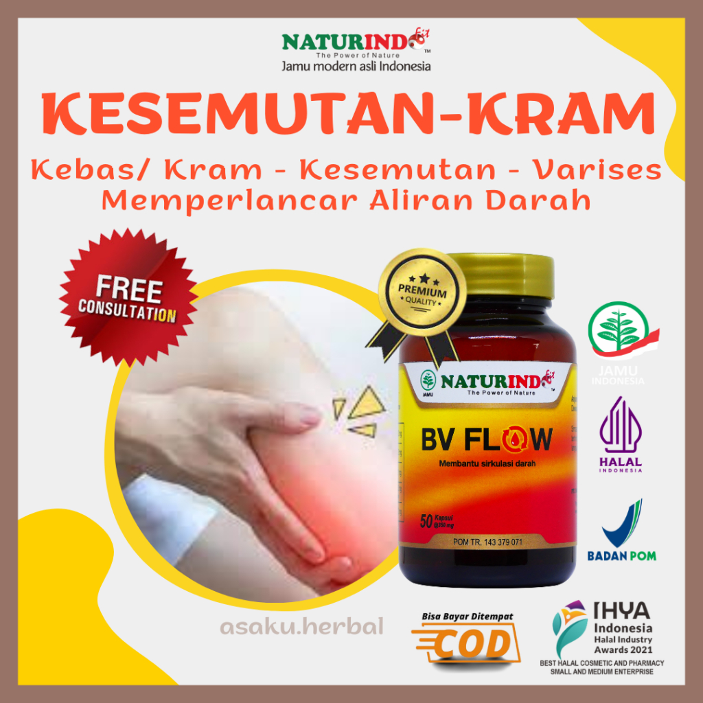 Obat Kram Otot Kebas Kesemutan Tangan Kaki Kesemutan Kebas Varises Kaki Kram Kaki Tangan BV Flow