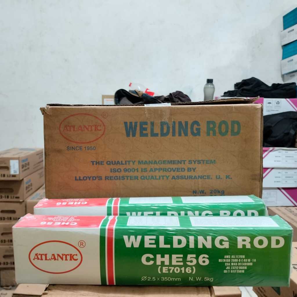 Kawat Las CHE-56 Dia 2.5 mm Atlantic