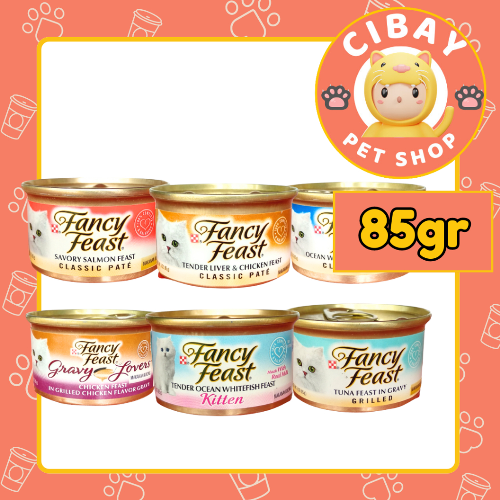 FANCY FEAST CAT WET FOOD 85GR all variant