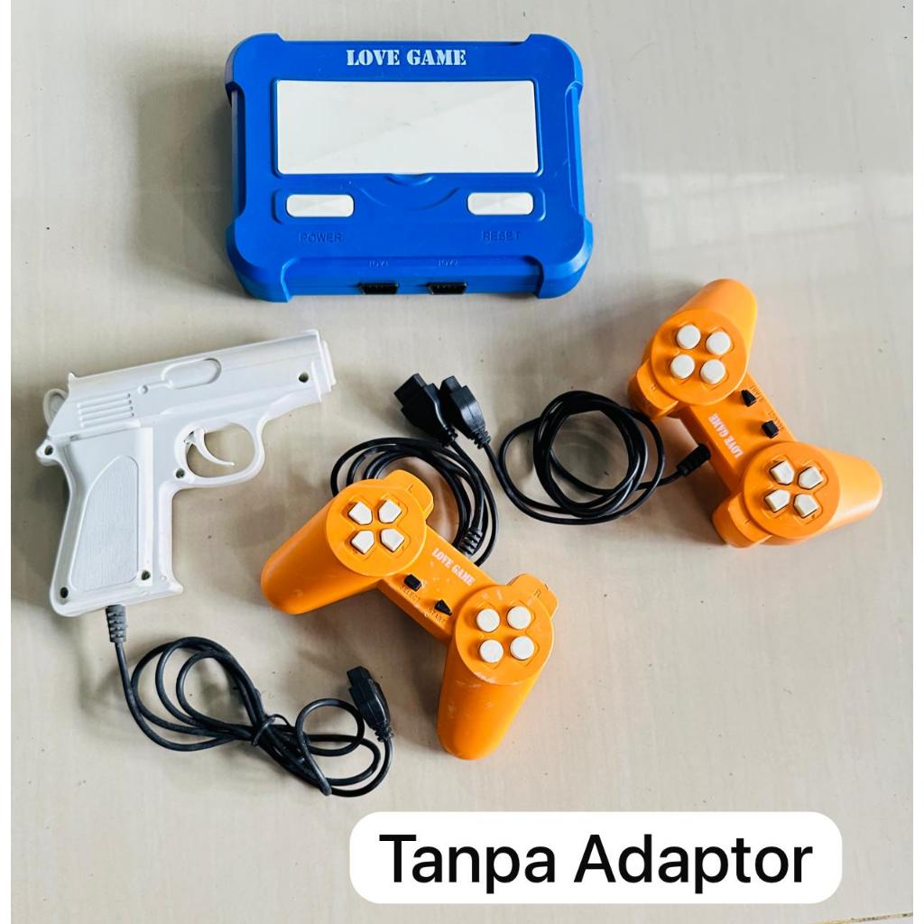LOVE Game Console TV DIJUAL TANPA ADAPTOR Nintendo NES Mesin Nintendo Game Ke Tv Nintendo game Conso