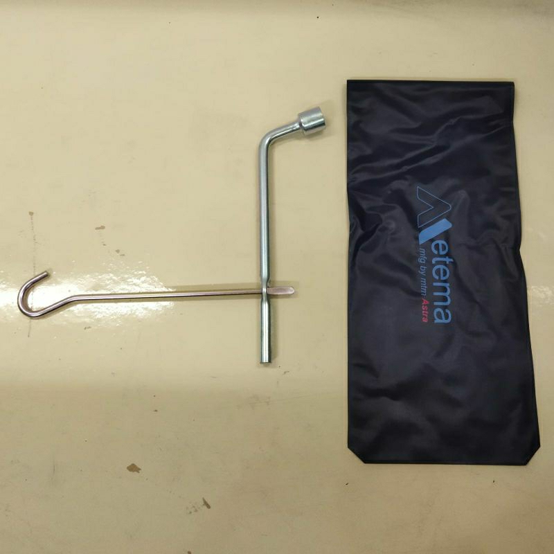 Paket Kunci Roda,Tuas Dongkrak & Toolbag mobil Brio,Mobilio & Brv
