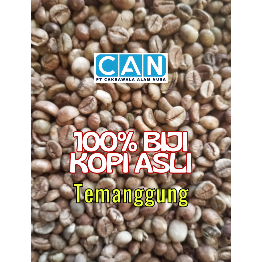

BIJI KOPI ROBUSTA | GREENBEAN | 100% BIJI KOPI ASLI TEMANGGUNG