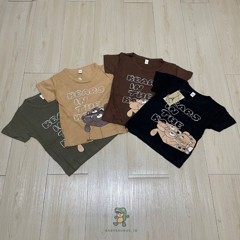Kaos Anak "Bears in The Box" (3 Months - 3 Years)  |  BAL2