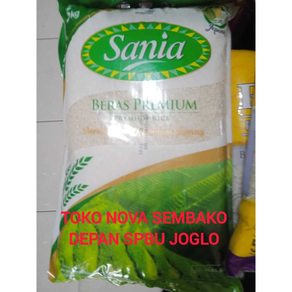 

BERAS PLATINUM SANIA 5kg || MURAH ||