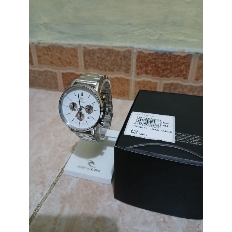 jam Drake chrono white silver Ripcurl original