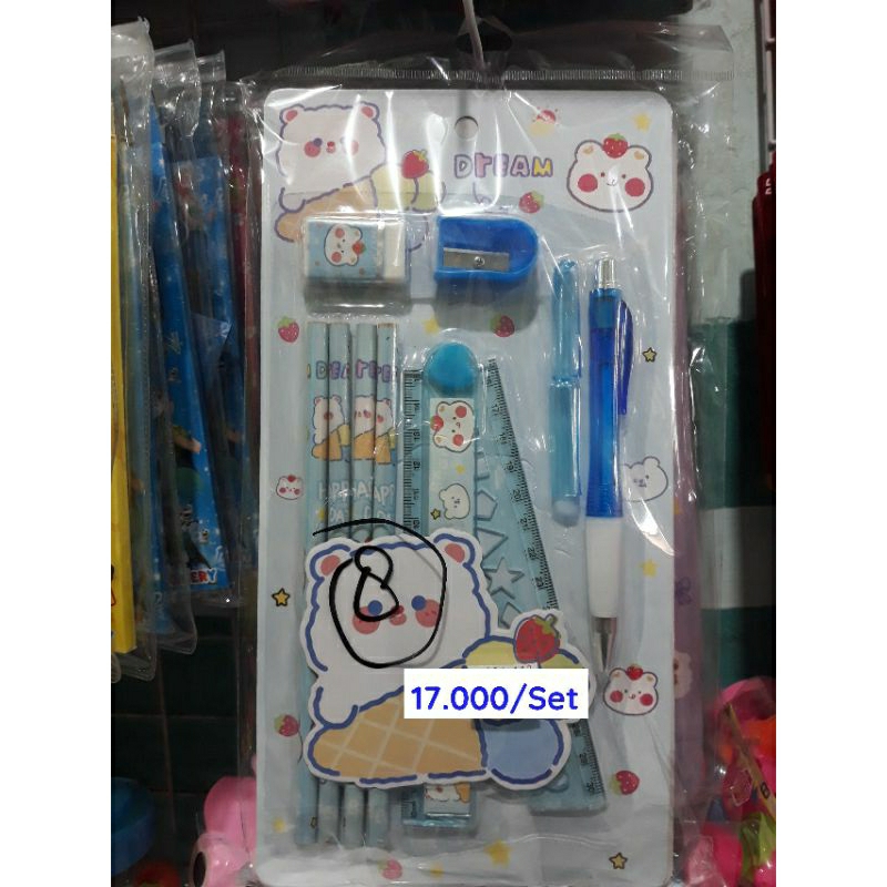 

Pensil/set karakter harga 17.000