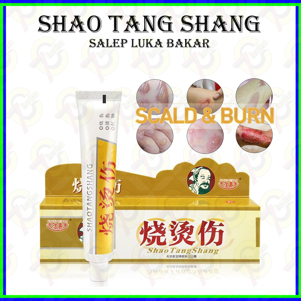 【7C】SHAOTANGSHANG Obat Luka Bakar Melepuh Salep Huatuo 100% Original Herbal Cina Keloid XX106