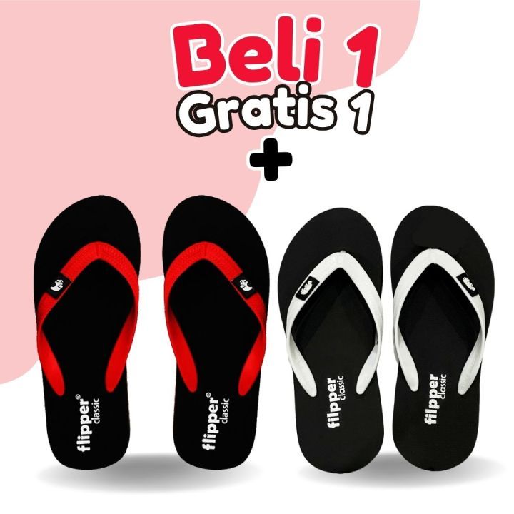 Sendal Jepit Anak Flilippeer Classic Flip Flop Karet Spon Anak Pria Wanita Sandal Japit Anak Cowok C