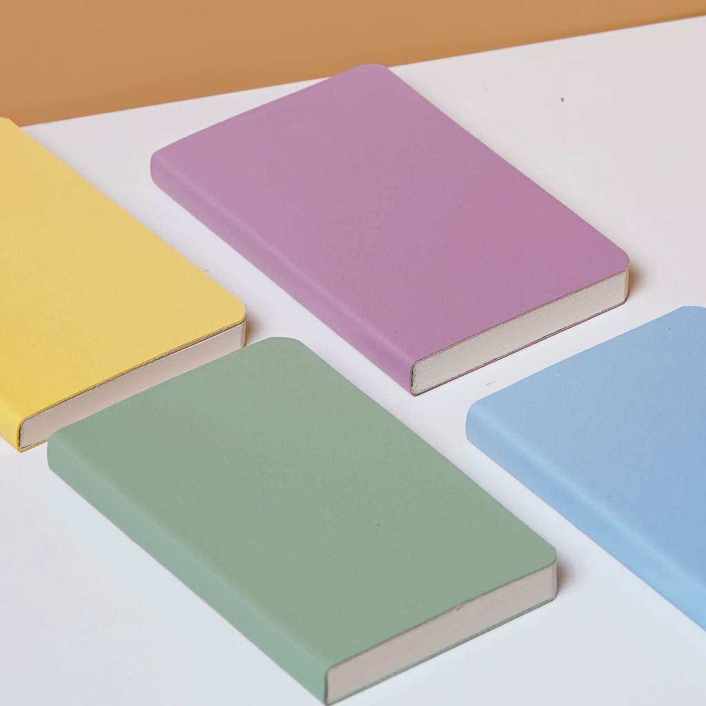 

Bukuqu Notebook Softcover A6 #Pale - Notebook kulit premium - cream paper