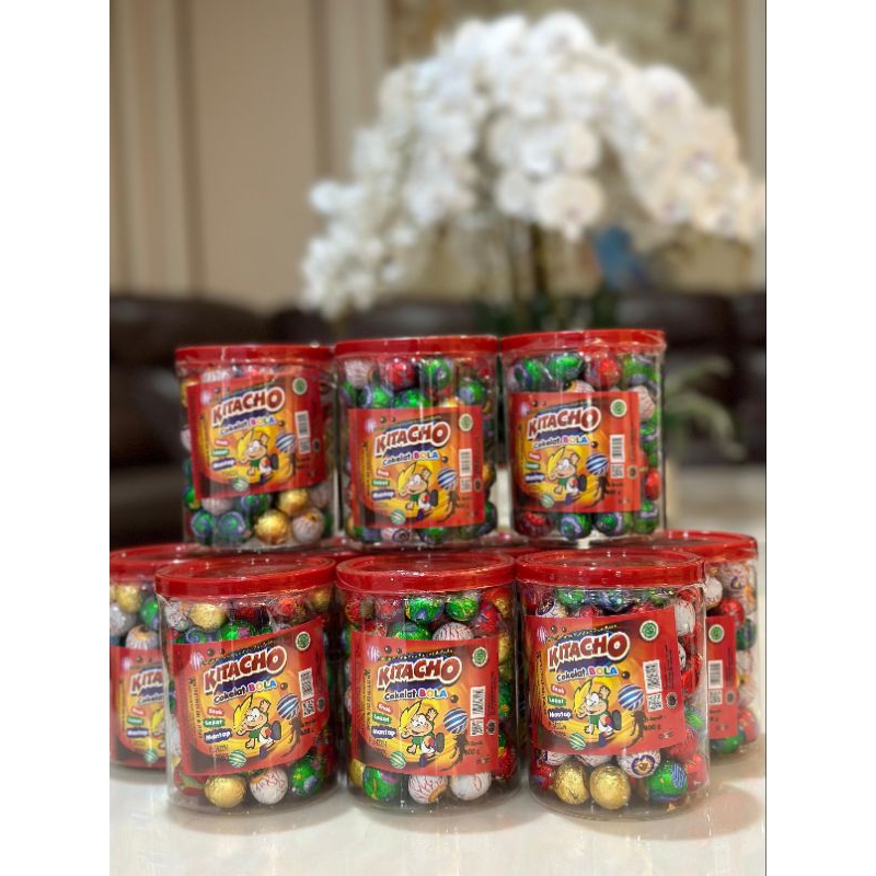 

PERMEN COKLAT KITACHO TOPLES 400G BENTUK MATA DAN BOLA