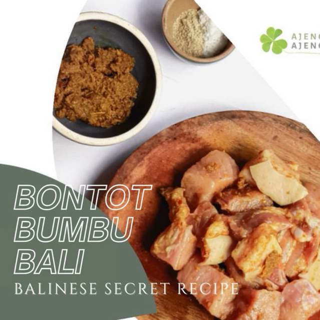 

BALINESE SLICED CRISPY PORK BELLY - SAMCAN POTONG - DAGING ASLI BALI "BE BONTOT