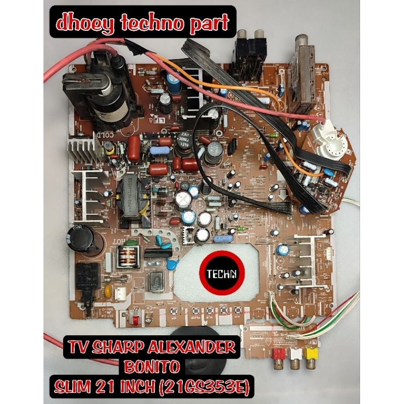 MESIN TV SHARP ALEXANDER BONITO SLIM 21 INCH SECOND NORMAL