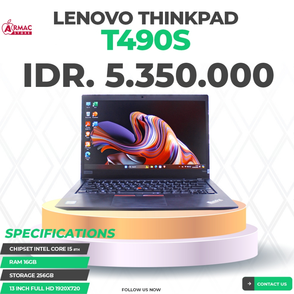 Lenovo Thinkpad T490s i5 16GB/256GB