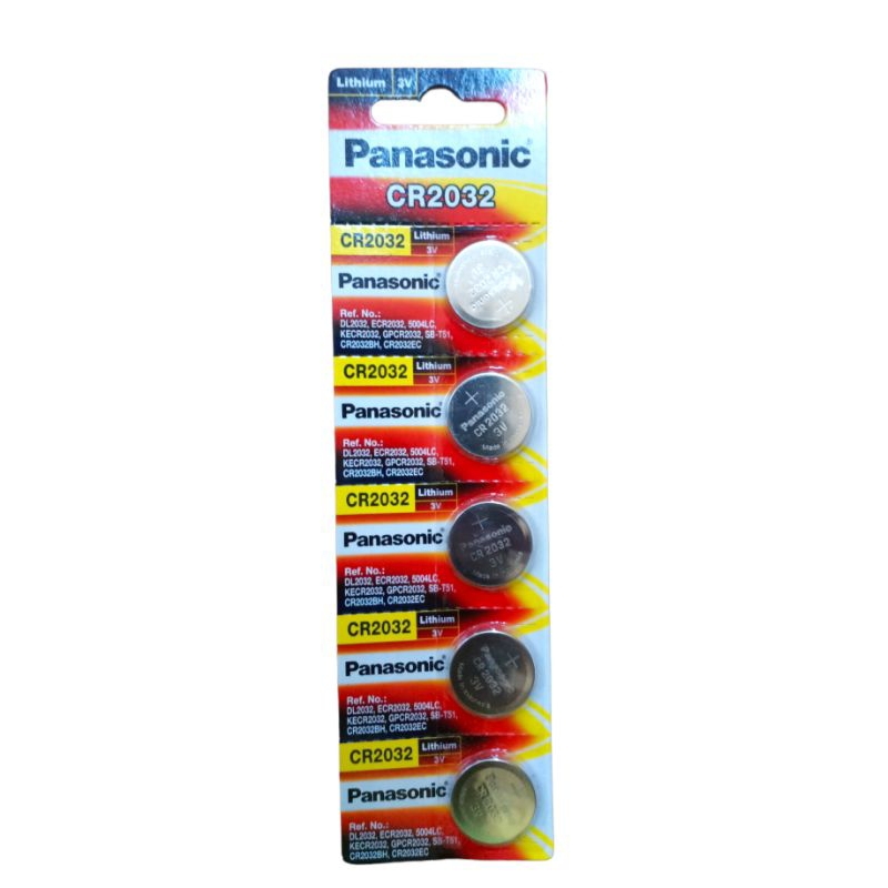Baterai Panasonic CR2032 Lithium Battery Cmos CR 2032