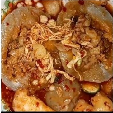 

Cilok Jumbo kuah pedas