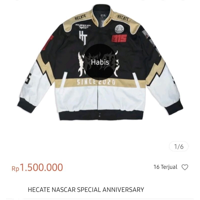 HECATE NASCAR JACKET *SALEEE*