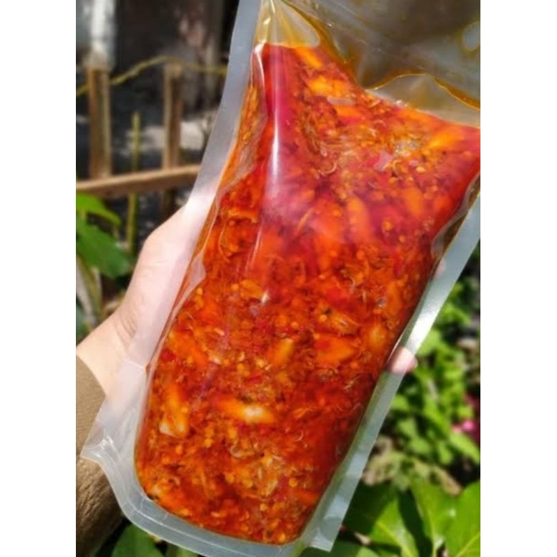 

sambel cumi mercon daun jeruk