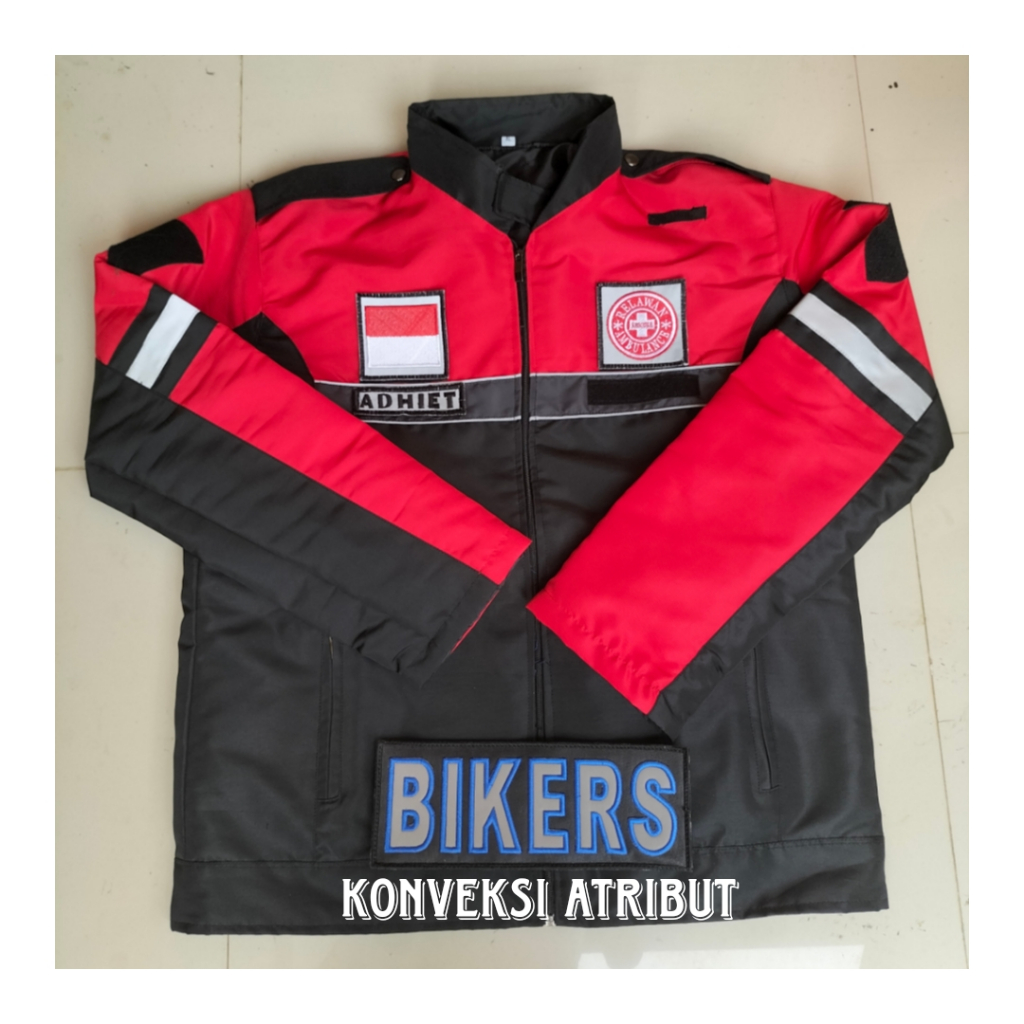 jaket bikers touring patwal ambulance